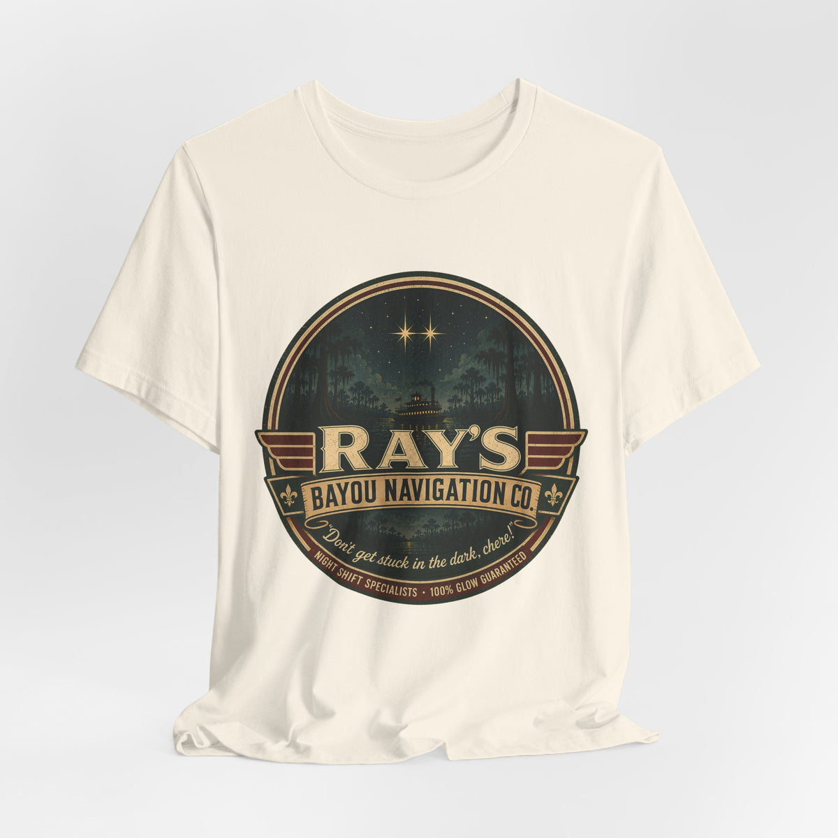 Ray’s Bayou Navigation Co. T-Shirt — Vintage Adventure Bayou Tee