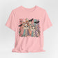 Quilted Cute Ghost Sisters Halloween T-Shirt