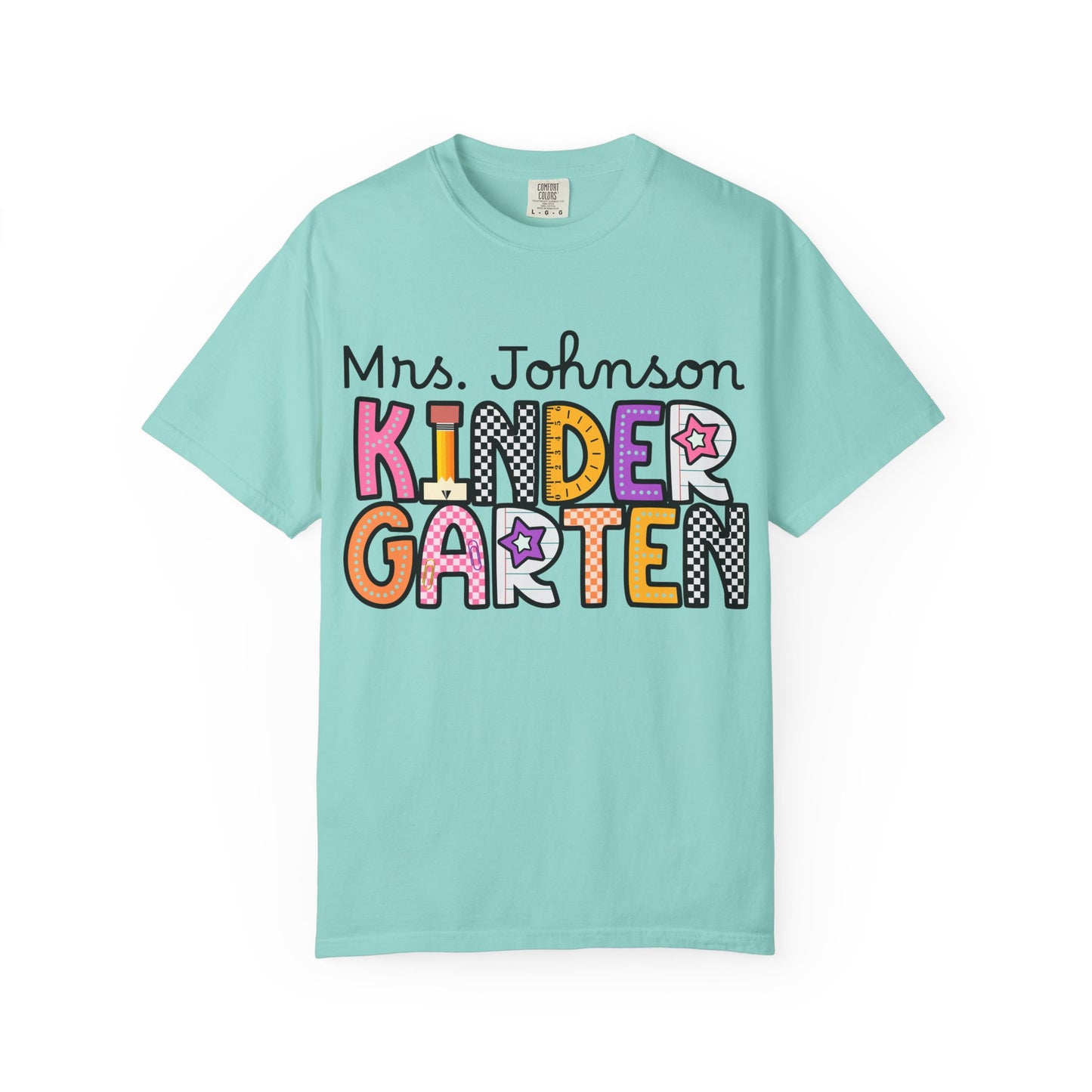 Personalized Kindergarten Teacher T-Shirt