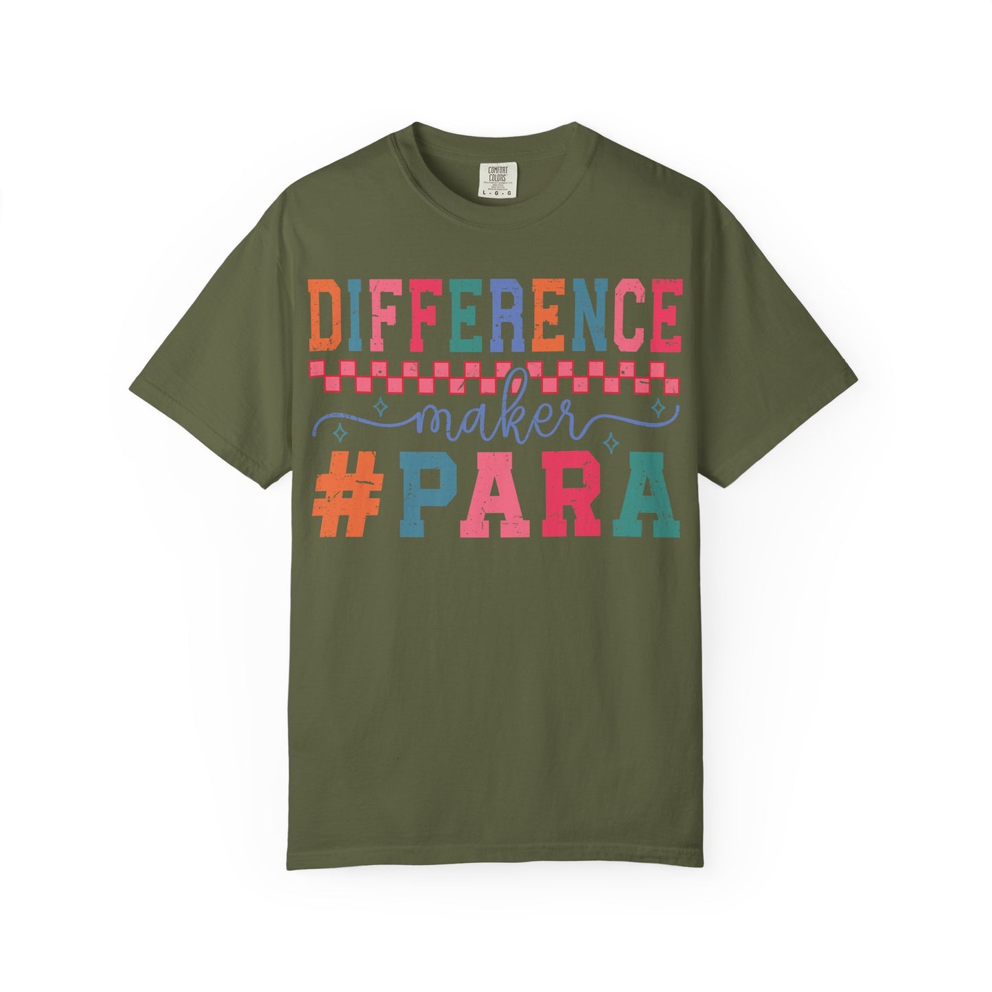 Difference Maker Para T-Shirt — Paraeducator Appreciation Tee