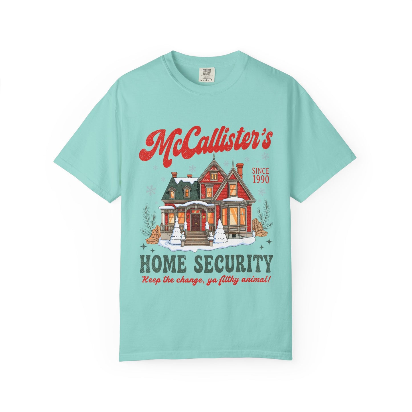 McCallister's Home Security T-Shirt — Christmas Vacation Movie Cozy Tee