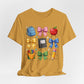 Back-to-School Cute School Supplies Doodles Graphic Tee