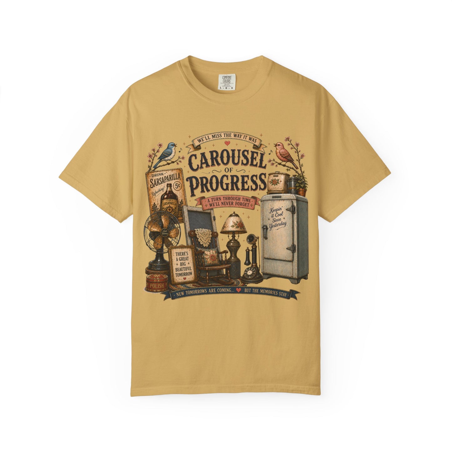 Carousel of Progress Vintage Graphic T-Shirt