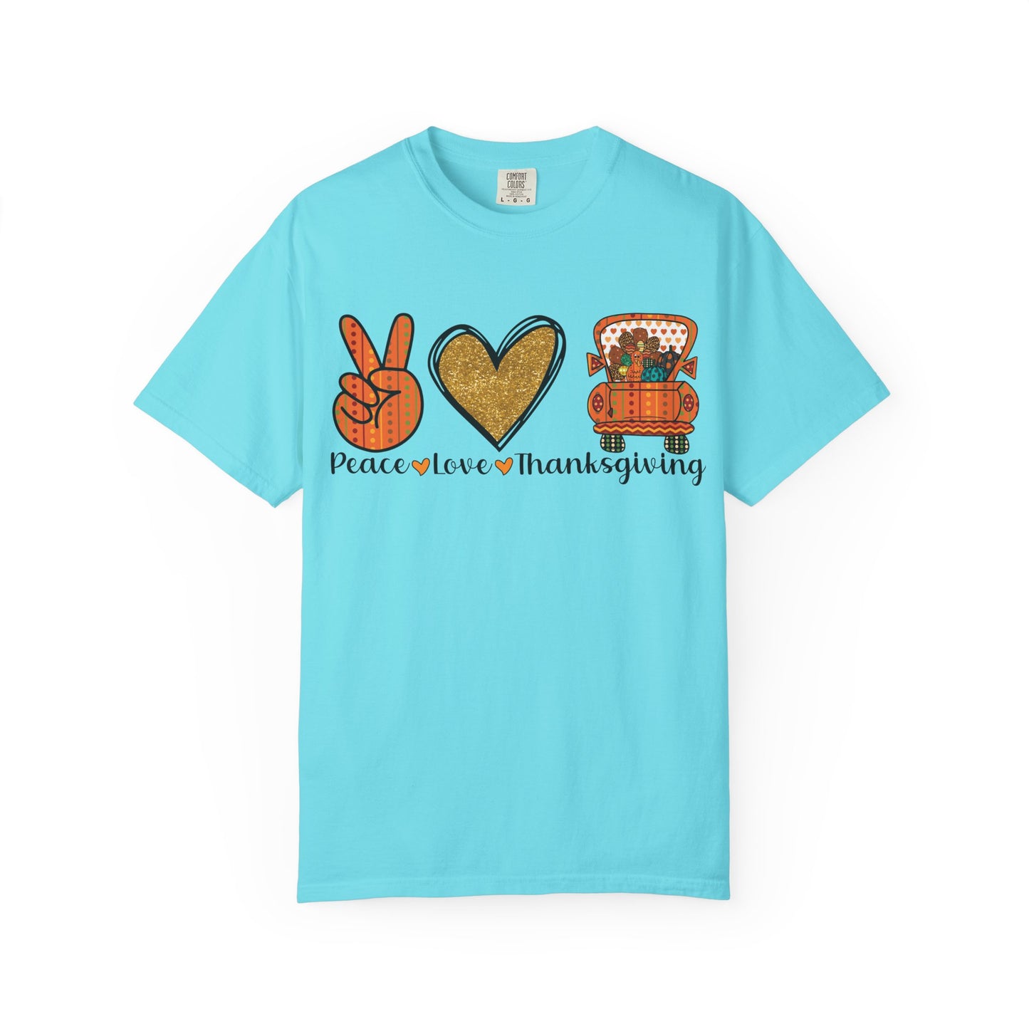 Peace, Love, Thanksgiving Graphic Tee
