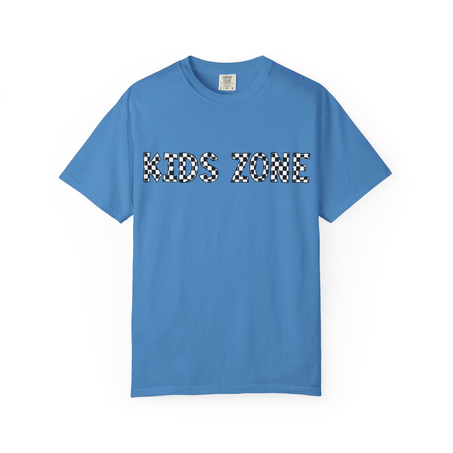 Kids Zone Daycare T-Shirt - Checkered Print