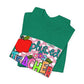 Colorful Faux Glitter Tee - PE Teacher