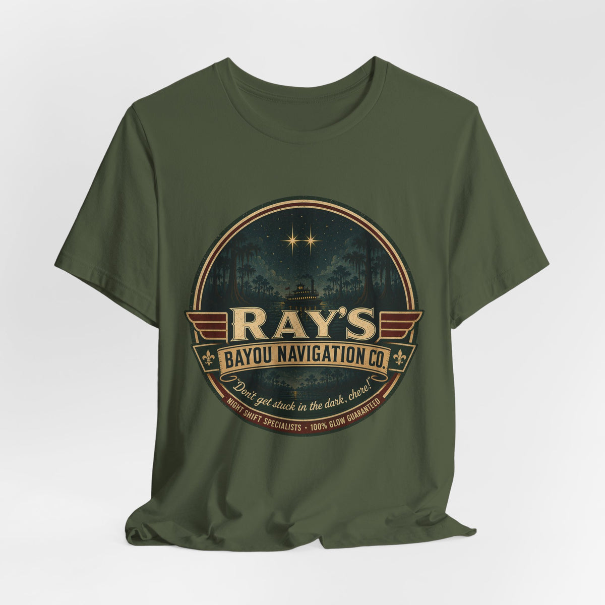 Ray’s Bayou Navigation Co. T-Shirt — Vintage Adventure Bayou Tee