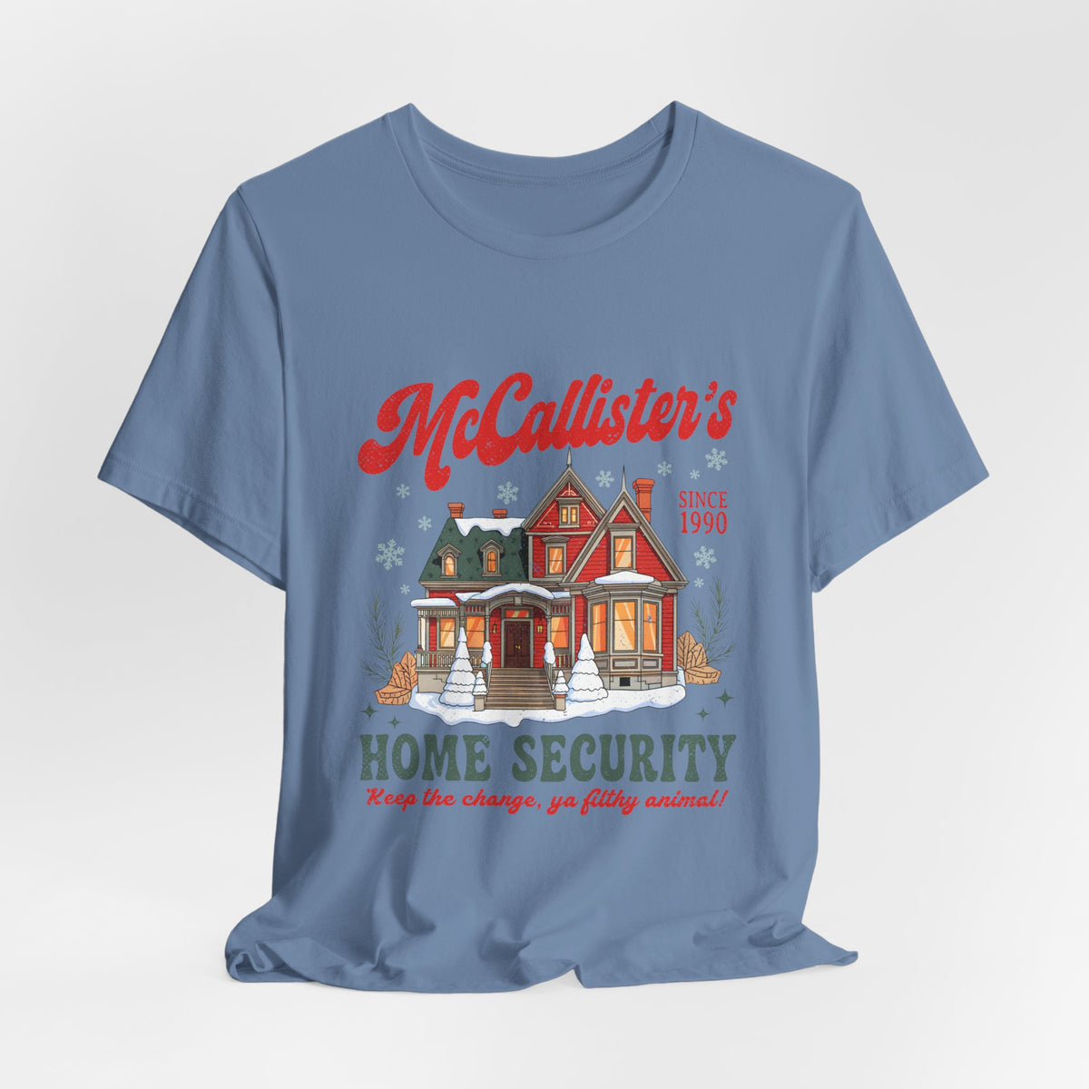 McCallister's Home Security T-Shirt — Christmas Vacation Movie Cozy Tee