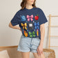 Back-to-School Cute School Supplies Doodles Graphic Tee