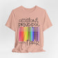 Rainbow Flair Pen School Staff Tee - Assistant Principal With Flair