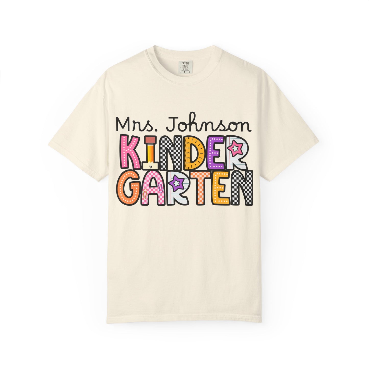 Personalized Kindergarten Teacher T-Shirt