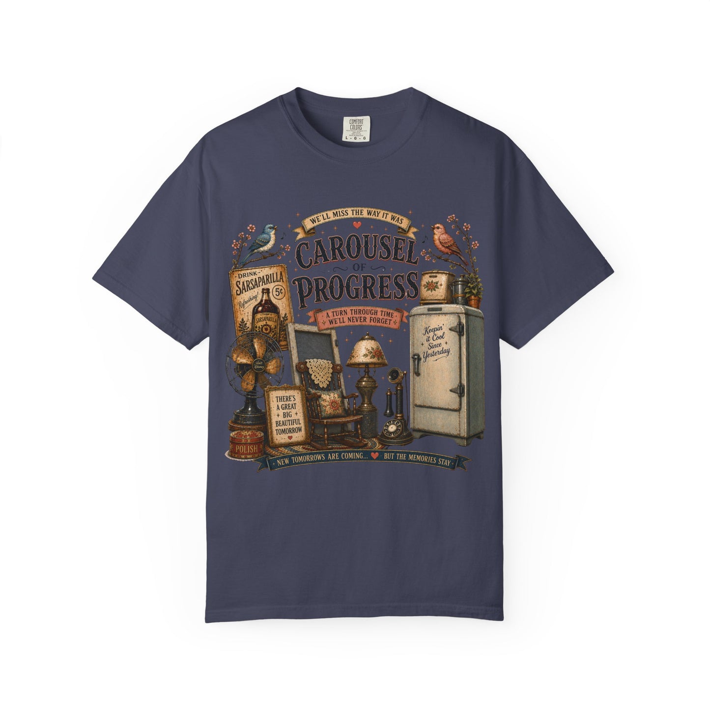Carousel of Progress Vintage Graphic T-Shirt