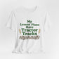 My Lesson Plans Have Tractor Tracks Ag Teacher Graphic Tee