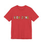 Kids Zone Daycare T-Shirt — Superhero Lettering