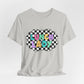 Lunch Lady T-Shirt — Retro Checkerboard Graphic Tee for School Staff & Cafeteria Heroes