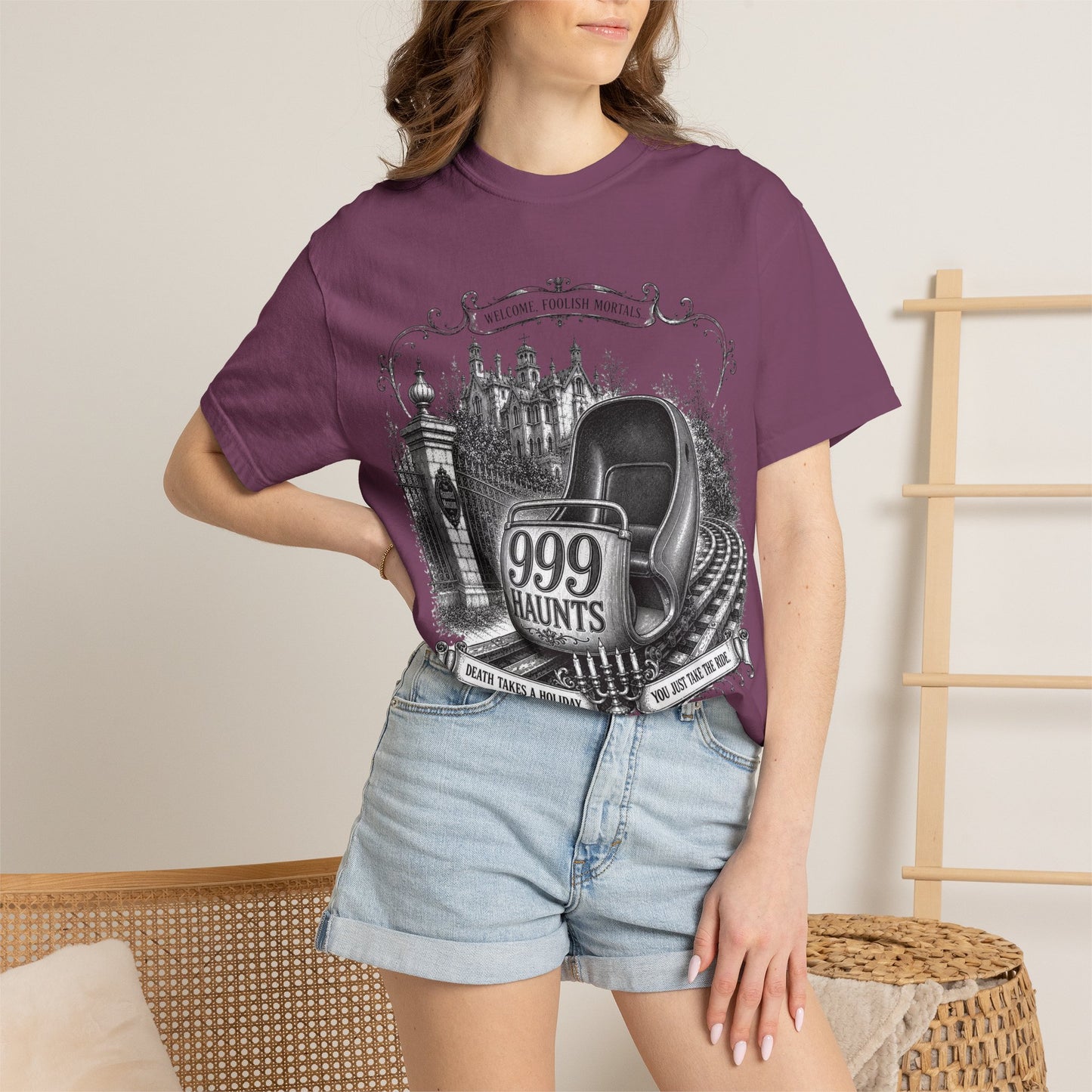 999 Haunts Vintage Haunted Ride Tee