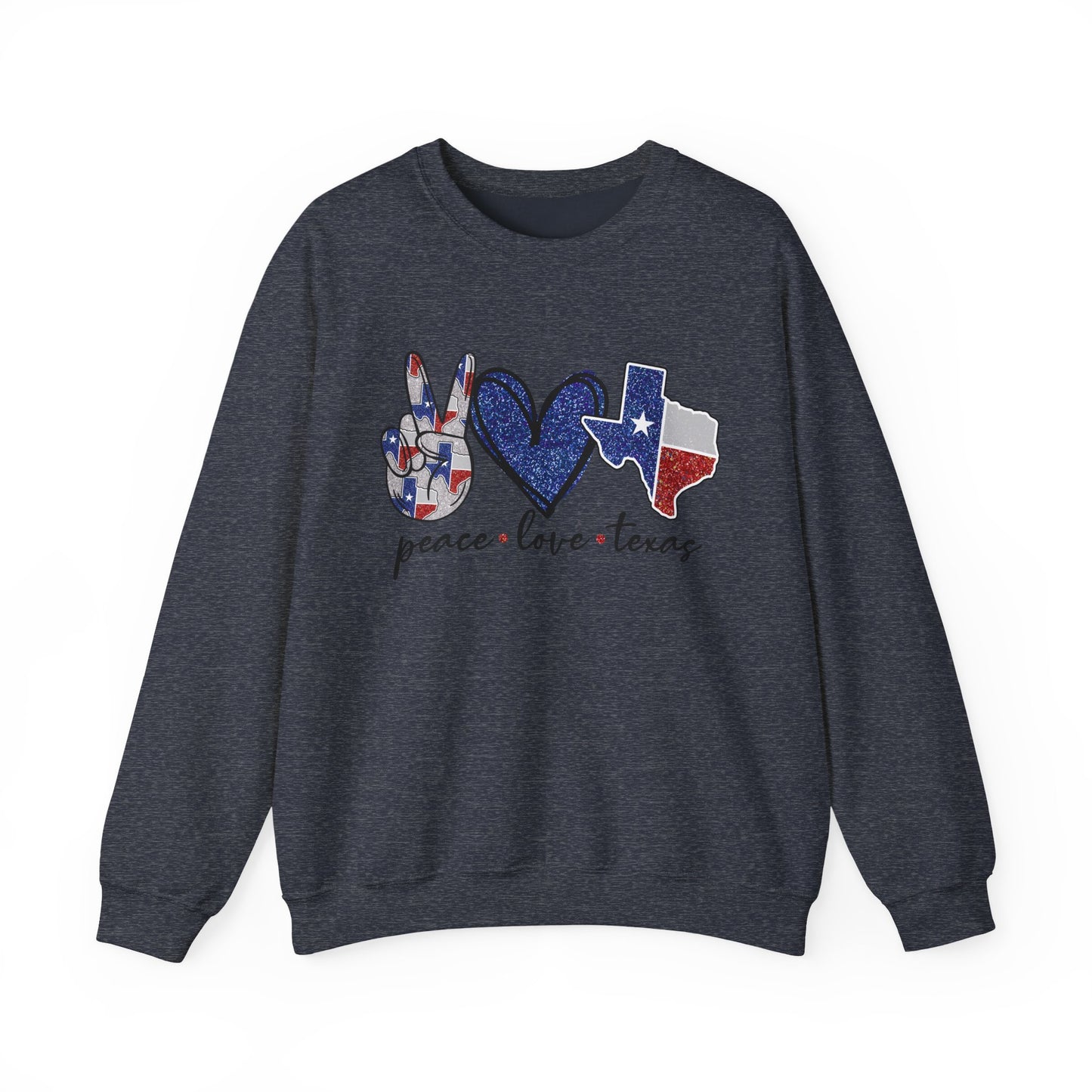 Peace Love Texas Sweatshirt Crewneck