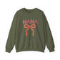 Faux Yarn Mama Ribbon Crewneck Sweatshirt