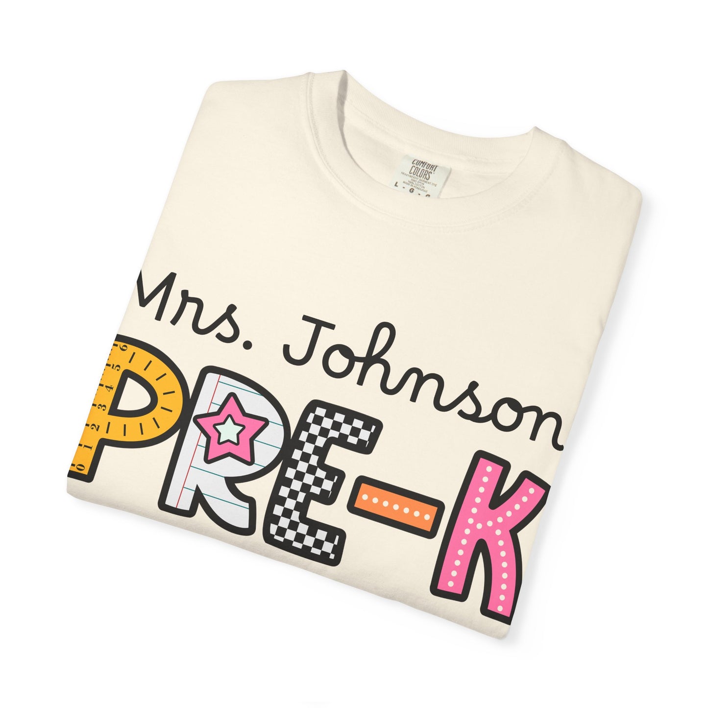 Personalized Pre-K Teacher T-Shirt