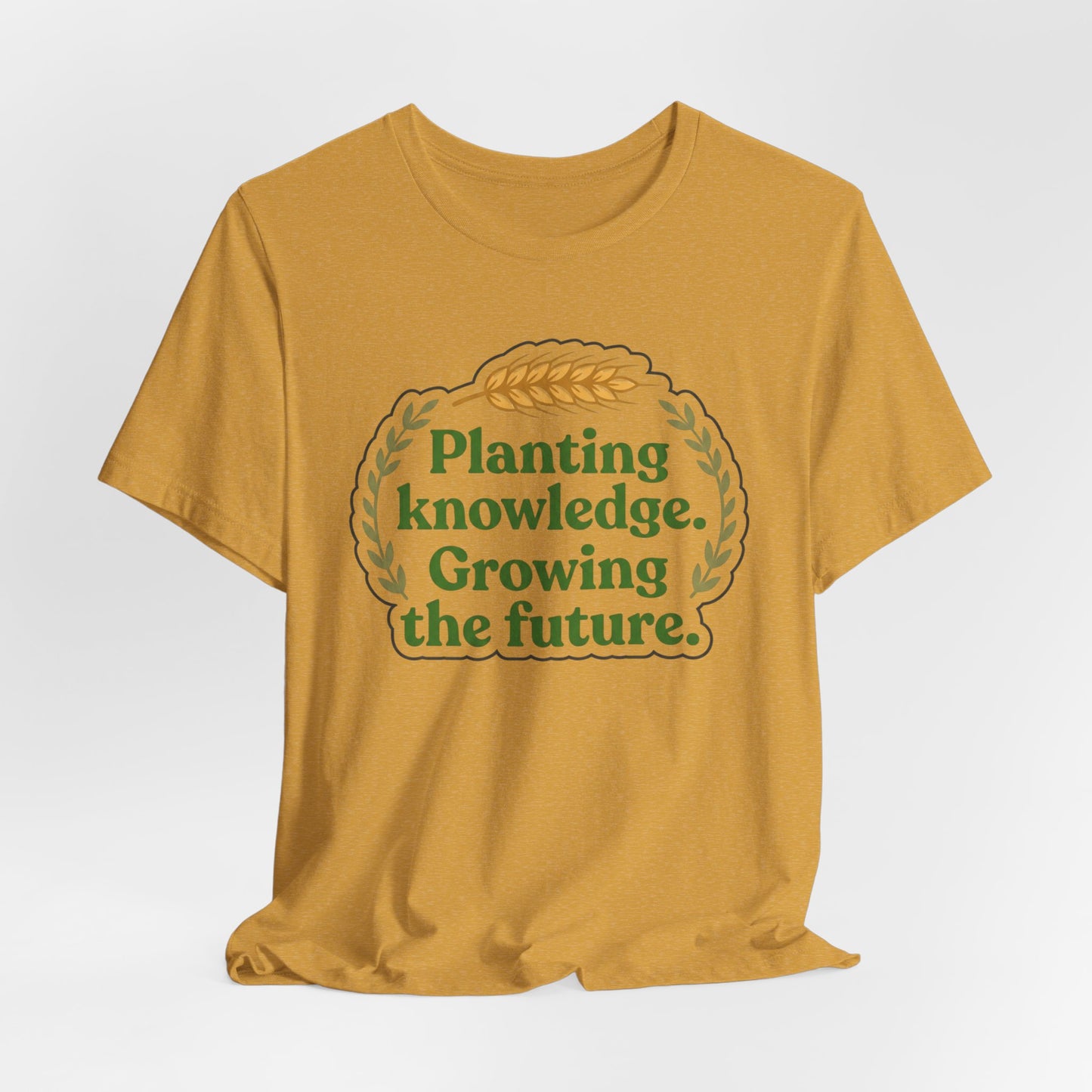 Planting Knowledge. Growing the Future Ag Teacher Graphic Tee