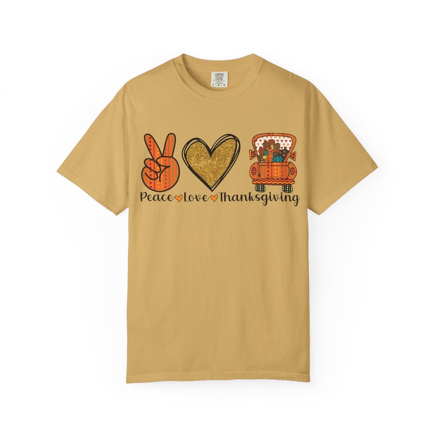 Peace, Love, Thanksgiving Graphic Tee