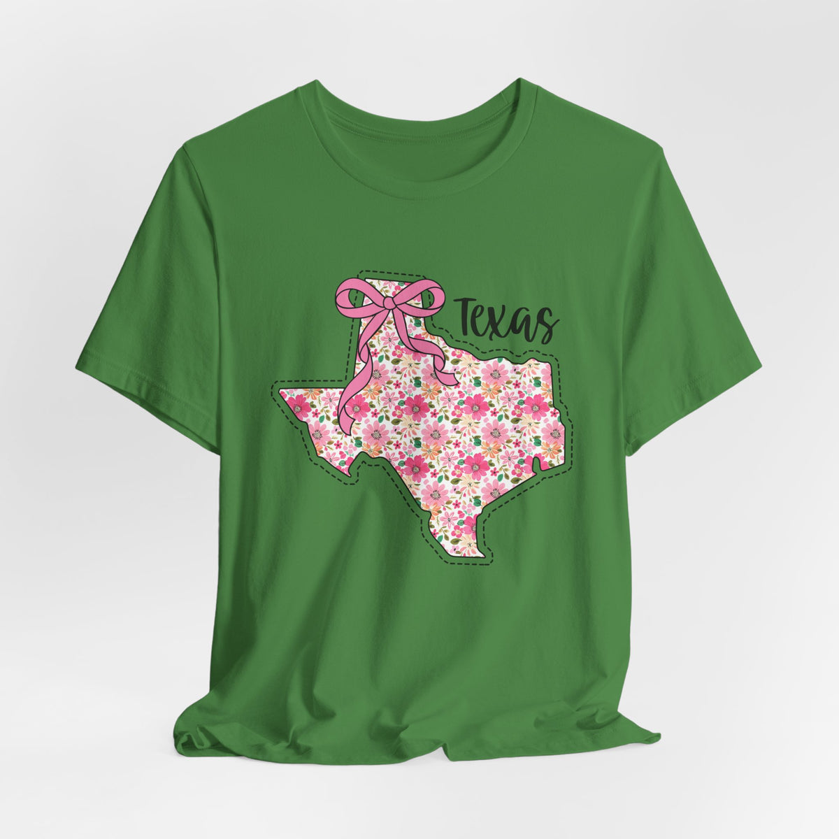 Texas Floral T-Shirt | Unisex Garment-Dyed Tee | Southern Charm Apparel, Gift for Texans, Casual Wear, Spring/Summer Fashion