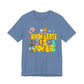 Knowledge Is Power Retro Vintage Graphic Tee