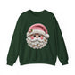 Knit Santa Christmas Crewneck Sweatshirt