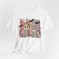 Quilted Cute Ghost Sisters Halloween T-Shirt