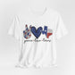 Peace Love Texas State Pride Graphic Tee