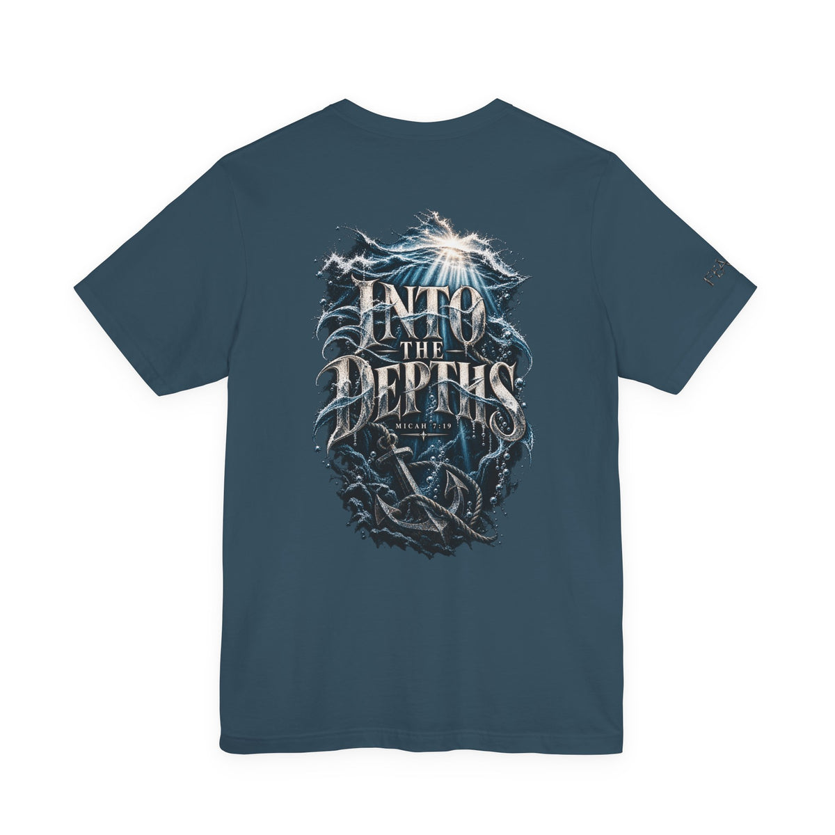 Into the Depths - Micah 7:19 Graphic Tee