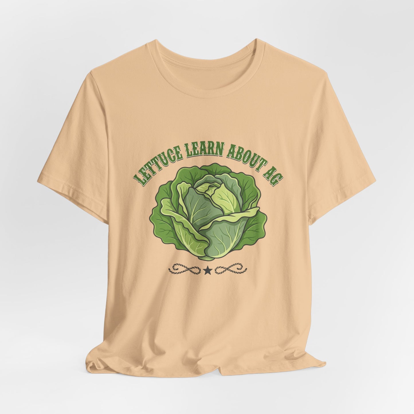Lettuce Learn About AG Teacher Graphic Tee