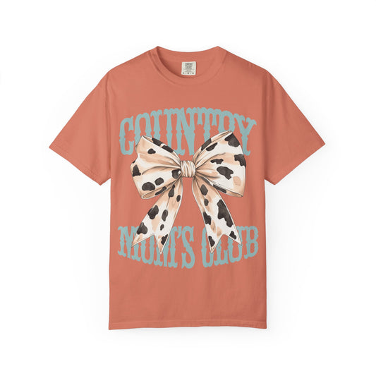 Country Moms Club T-Shirt, Unisex Tee for Moms, Gift for Country Moms, Cute Graphic Tee, Casual Wear, Stylish Shirt