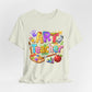 Colorful Palette & Supplies Art Teacher Tee