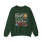 O Holy Night Divine Christmas Star Holiday Sweatshirt Christmas Crewneck