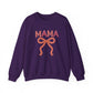 Faux Yarn Mama Ribbon Crewneck Sweatshirt