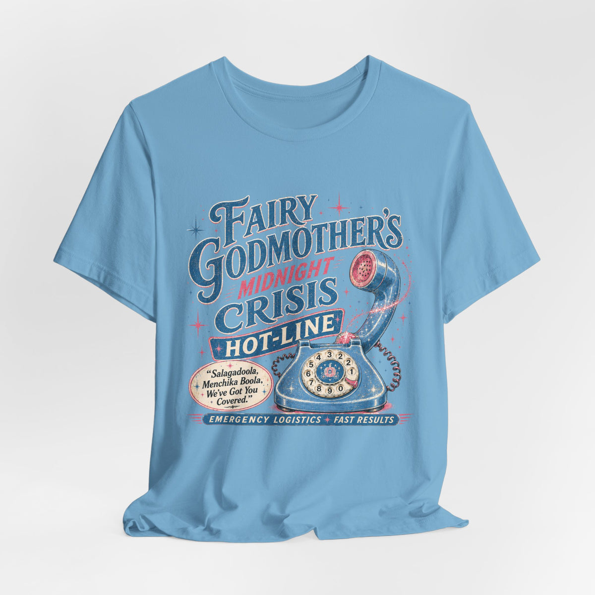 Fairy Godmother’s Midnight Crisis Hotline Tee