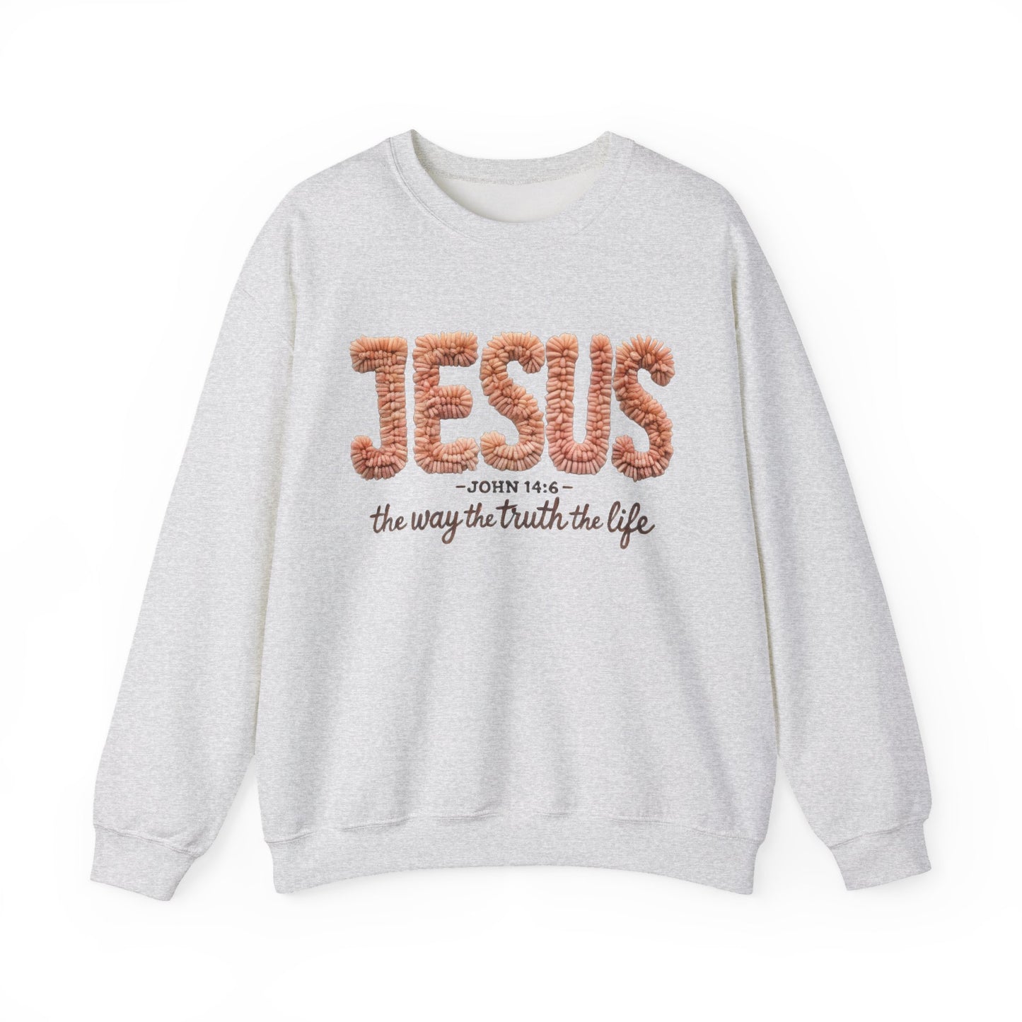 Jesus "the way the truth the life" John 14:6 Christmas Sweatshirt Crewneck