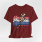 Patriotic Leopard Print America, Born & Raised - Graphic Tee