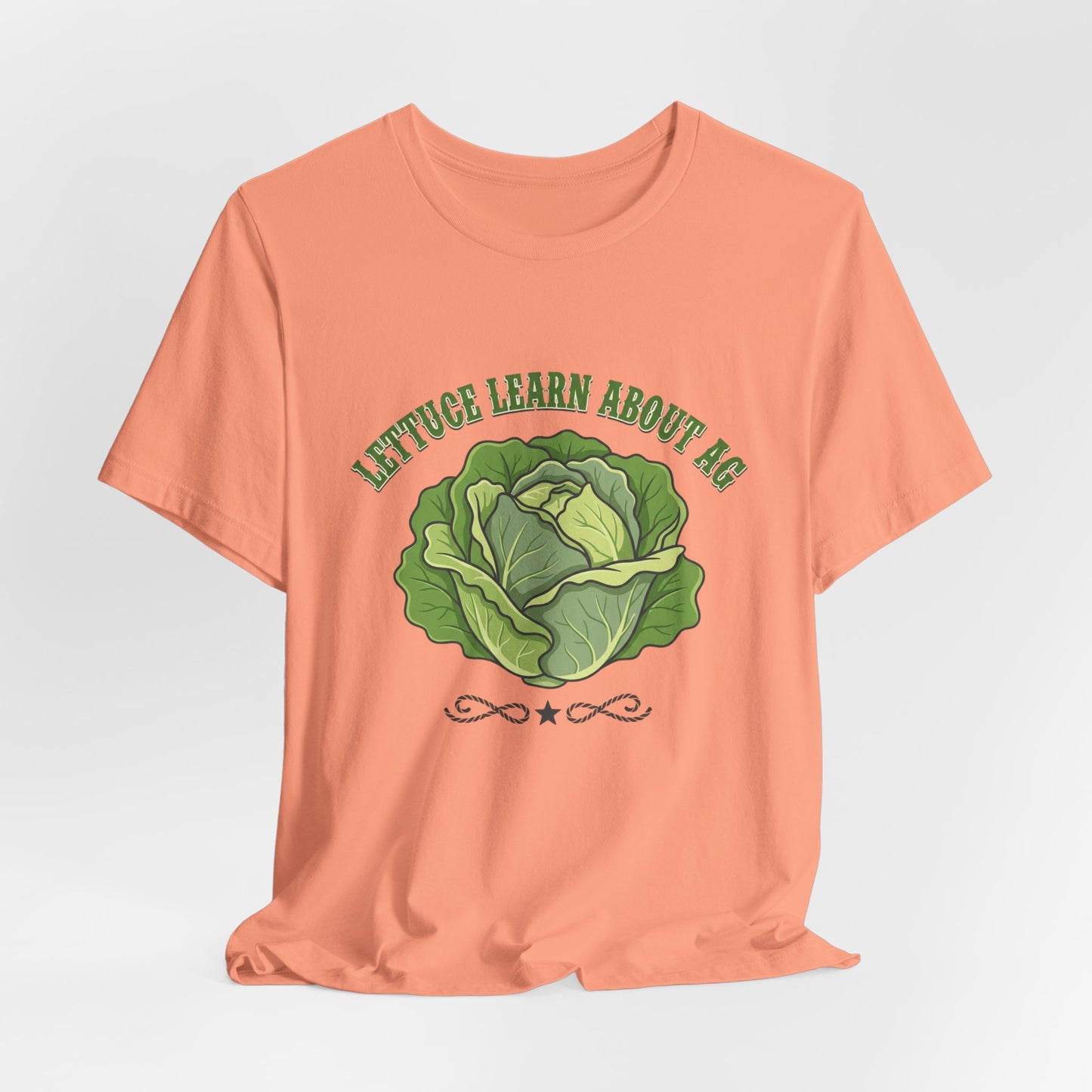 Lettuce Learn About AG Teacher Graphic Tee