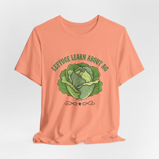 Lettuce Learn About AG Teacher Graphic Tee