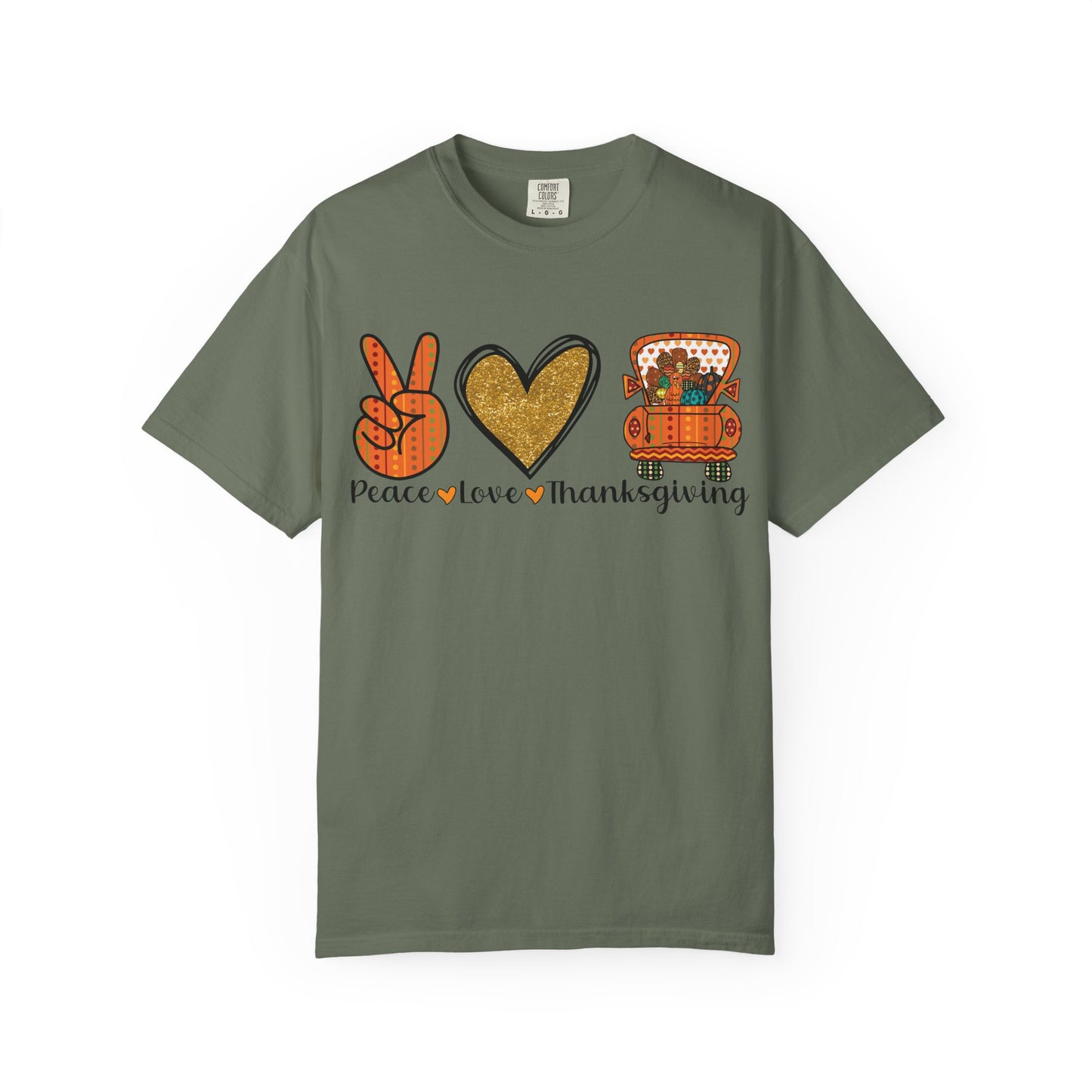 Peace, Love, Thanksgiving Graphic Tee