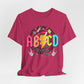 Retro ABCD Rock Tour Teacher Tee