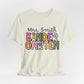 Personalized Colorful Kindergarten Teacher Graphic Tee