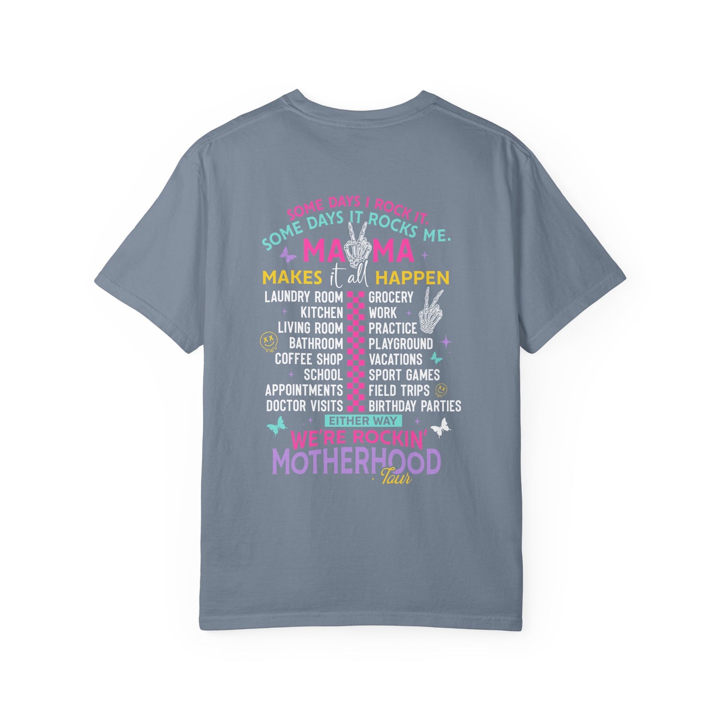 Mama Makes It Happen T-Shirt — Funny Graphic Tee Celebrating Motherhood