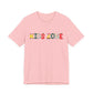 Kids Zone Daycare T-Shirt — School Print Lettering