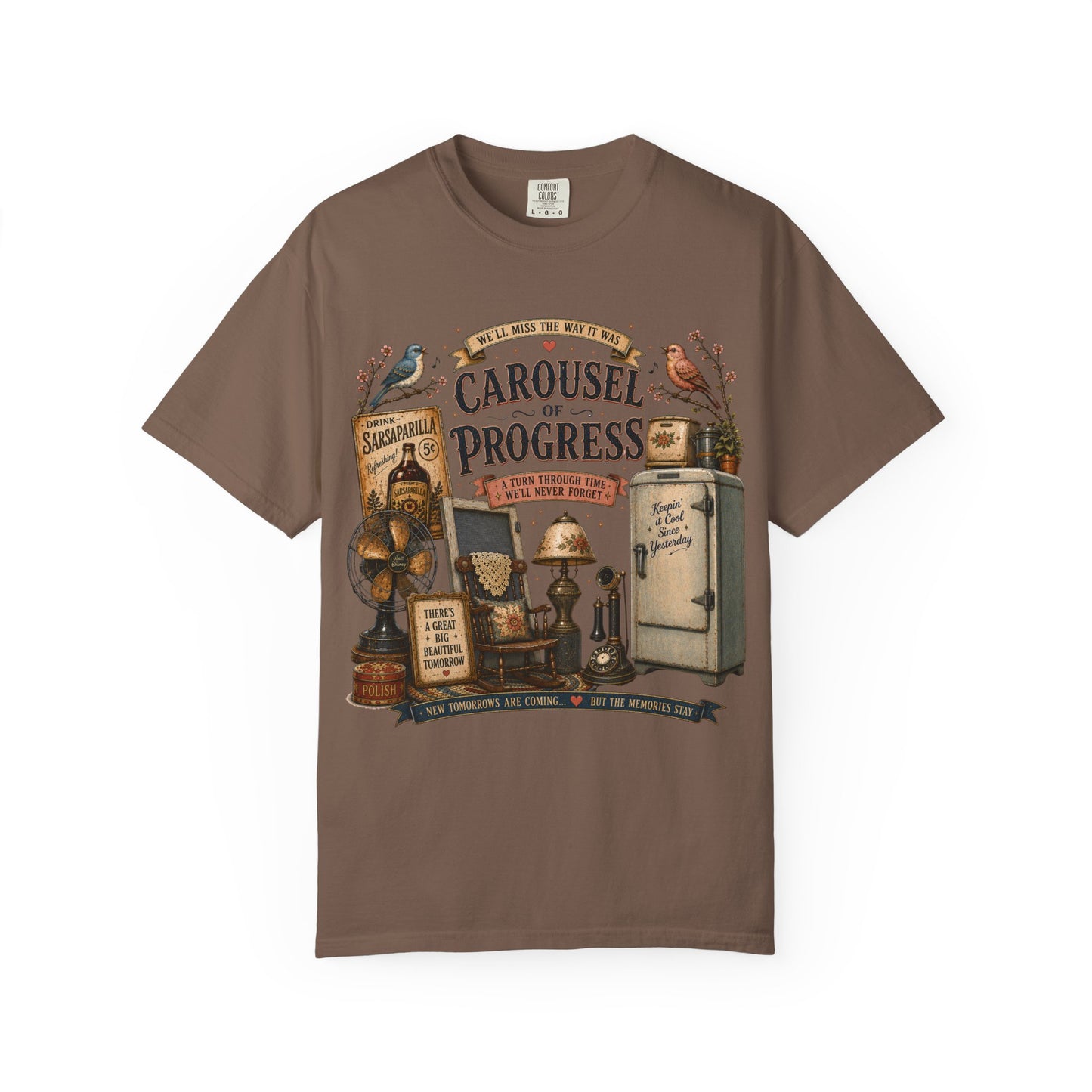 Carousel of Progress Vintage Graphic T-Shirt