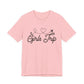 Girls Trip T-Shirt — Cute Plane Heart Graphic Tee for Bachelorette & Vacation