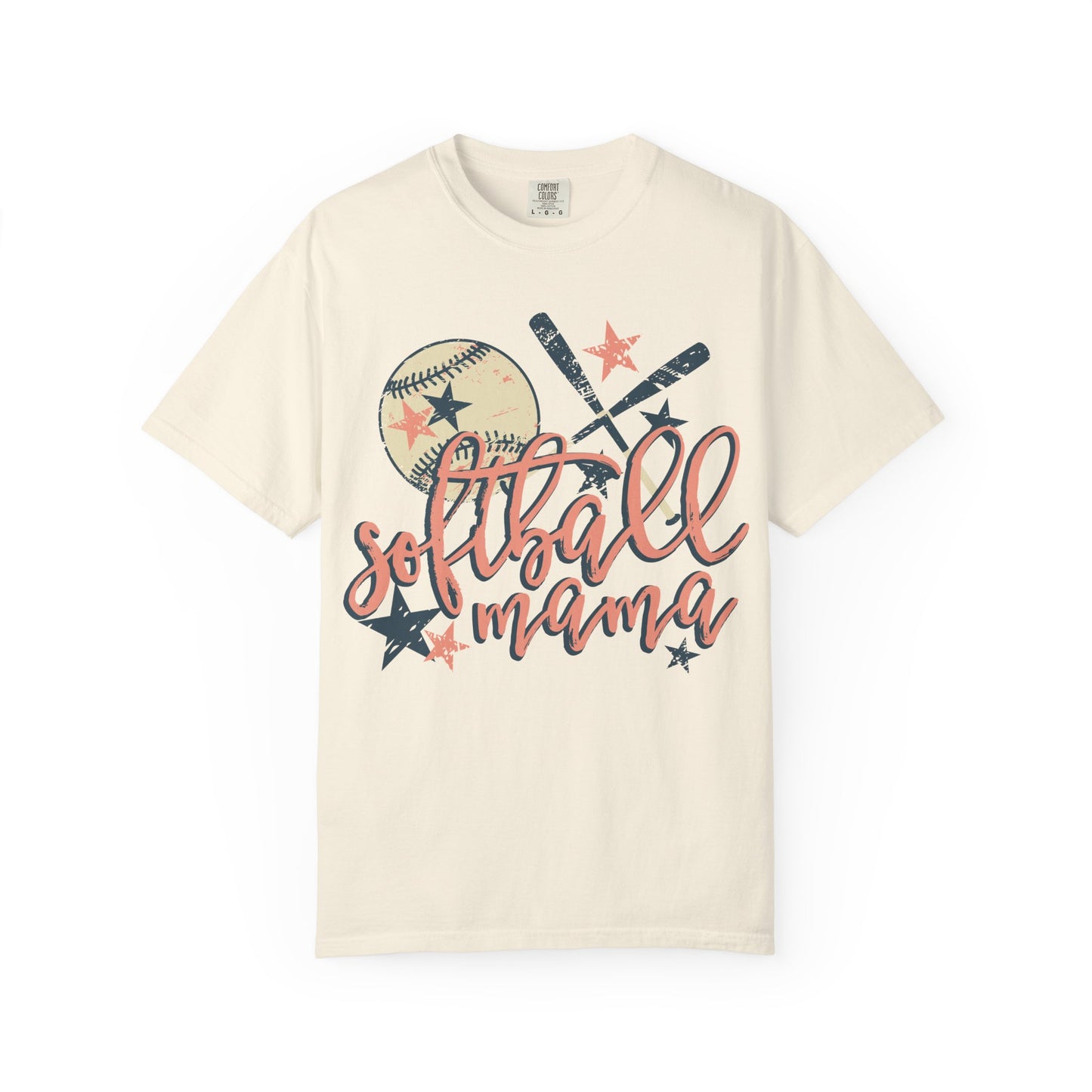 Softball Mom Vintage T-Shirt, Relaxed Fit Shirt, Casual Wear, Gift for Friends, Comfy Everyday Tee