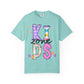 Kids Zone Daycare Comfort Colors Tee - Spring Pastels Stacked
